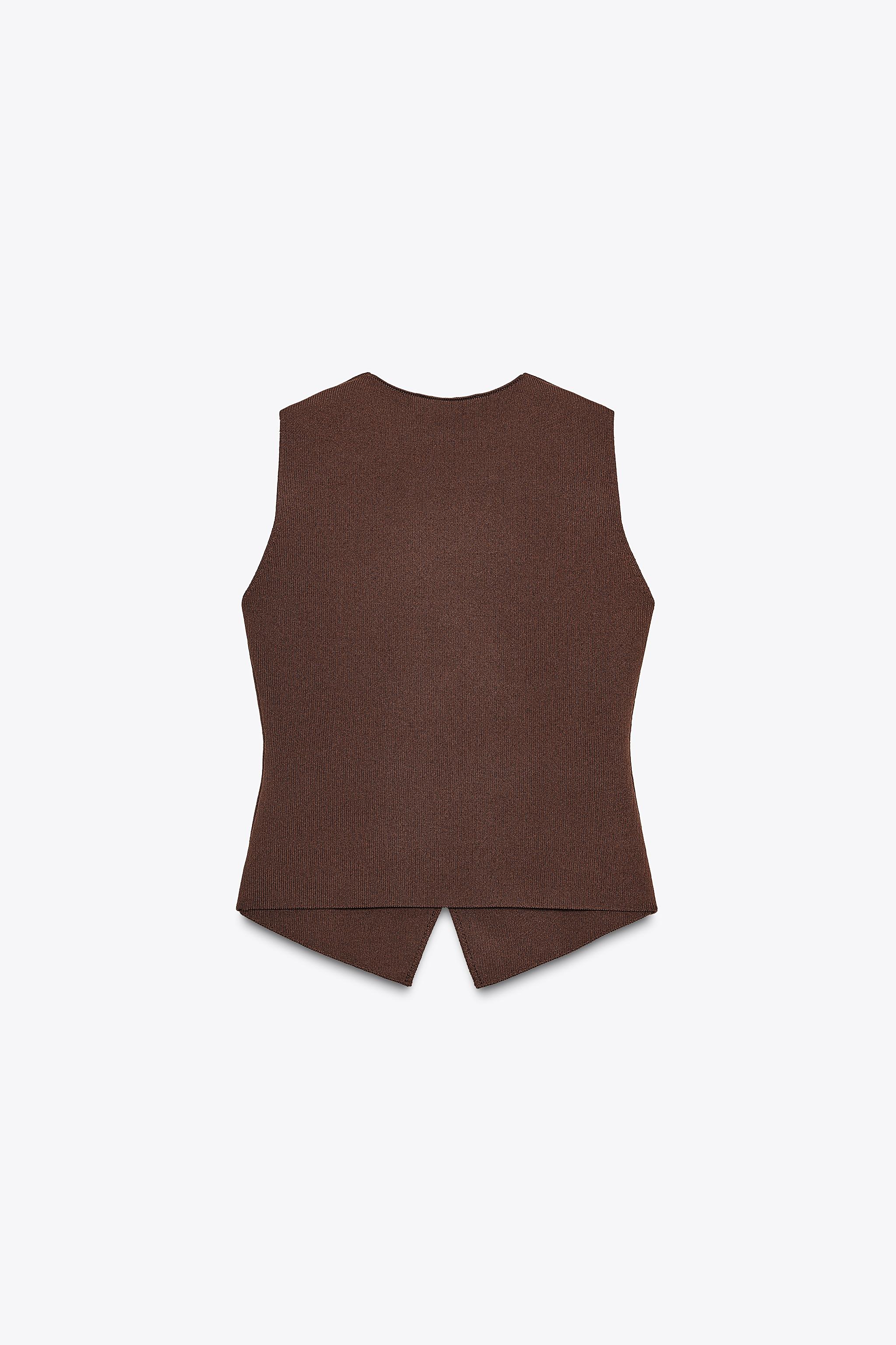 SMOOTH KNIT VEST TOP